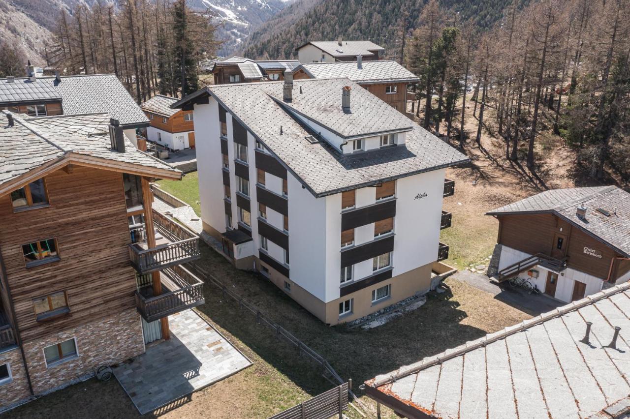 Haus Alfa Studios Saas-Fee Exterior foto